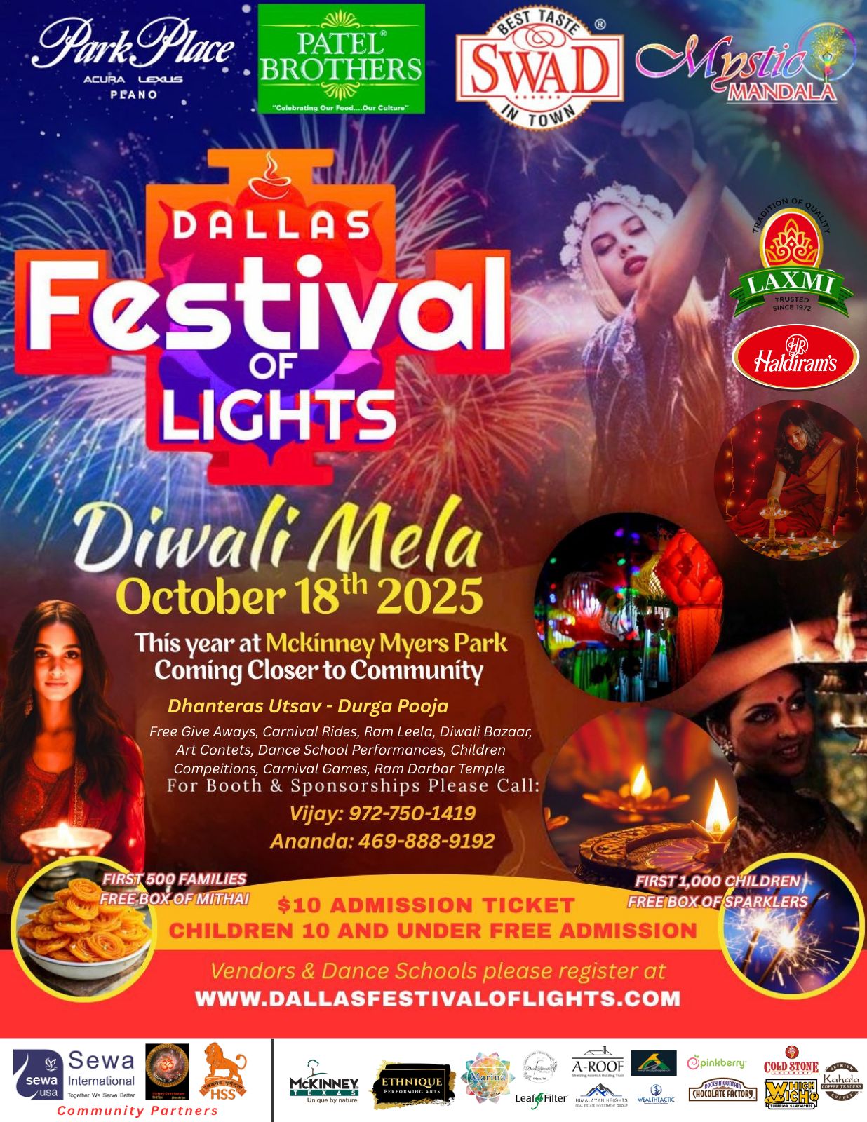 Dallas Festival of Lights | Diwali Mela 2025
