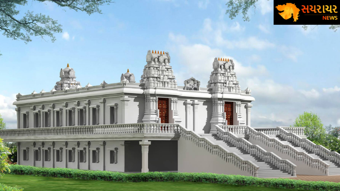 Sankustapana organized at a Hindu temple in Flower Mound Texas USA