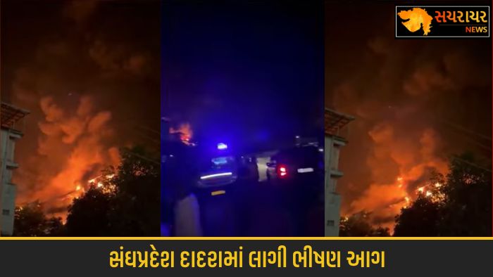 Massive fire breaks out in Dadra Nagar Haveli 4 factories gutted Major Call declared