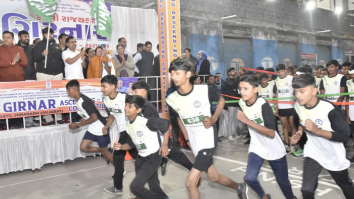 Junagadh Girnar Climbing Competition