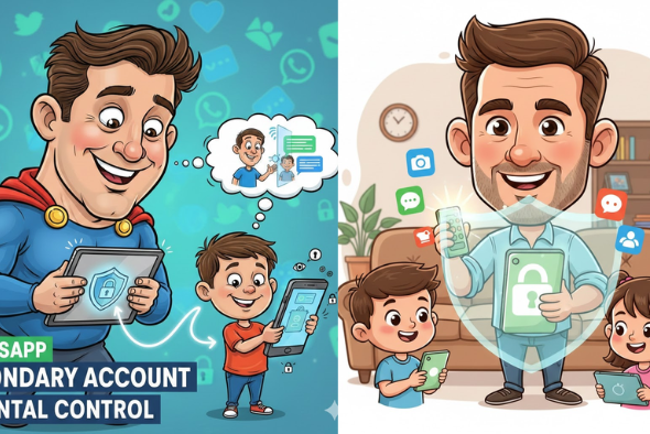 whatsapp secondary account parental control feature