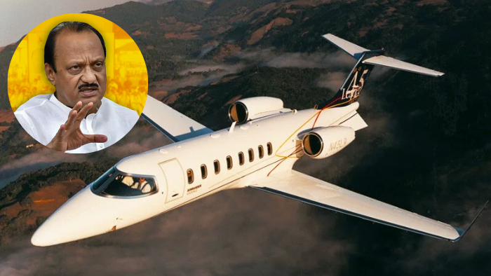 Ajit Pawar Learjet 45 Plane