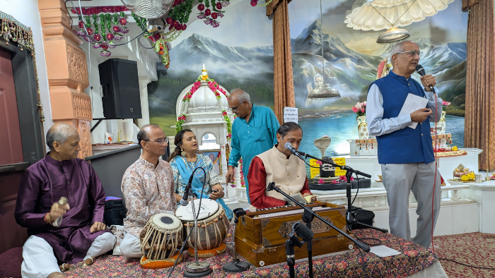 Otlo held Dayro at Gayatri Temple in Anaheim California