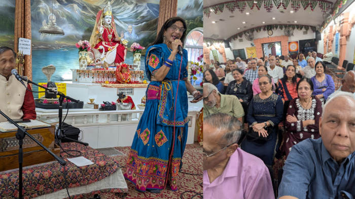 Otlo held Dayro at Gayatri Temple in Anaheim California