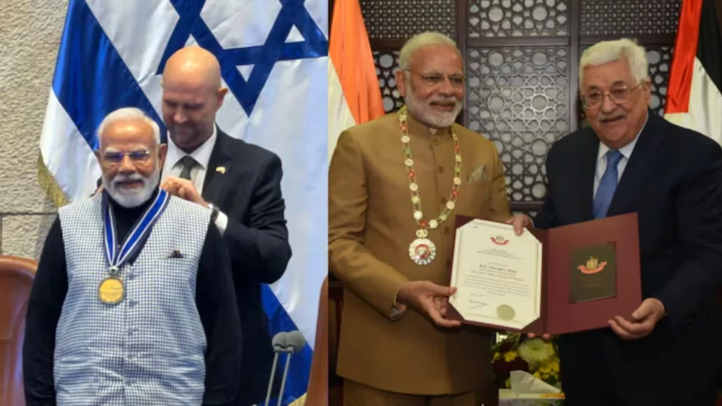 PM Modi conferred with Israel s highest parliamentary honour