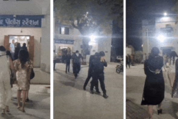 sanand-high-profile-liquor-party-raid-80-arrested-ahmedabad-news