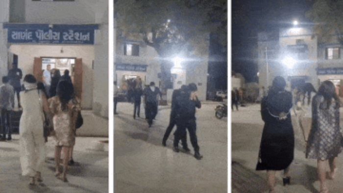 sanand-high-profile-liquor-party-raid-80-arrested-ahmedabad-news