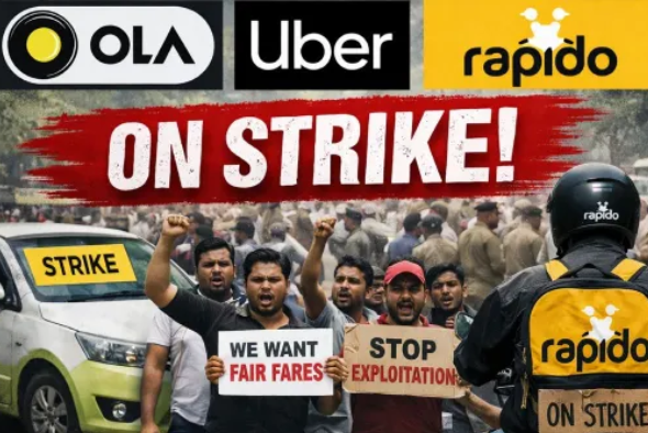 Cab Drivers Strike