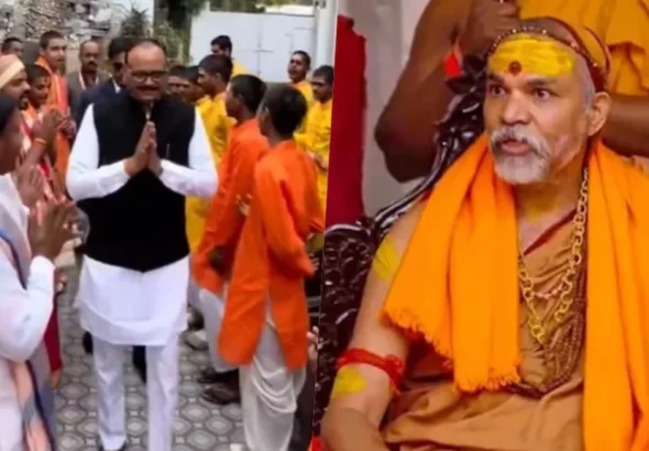 “પહેલા મારો છો, પછી ફૂલ ચઢાવો છો”: બટુકોના અપમાન મુદ્દે સ્વામી અવિમુક્તેશ્વરાનંદનો સરકાર પર પ્રહાર