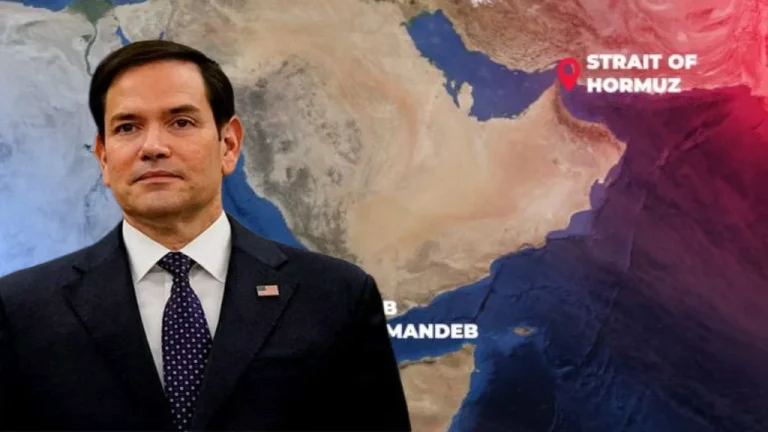 Marco Rubio Strait Of Hormuz Will Be Opened Once US Operation Is Over