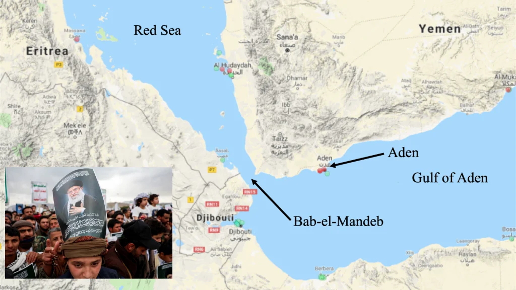 bab el mandeb houthi