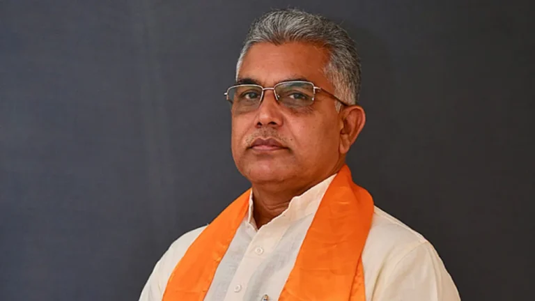 West Bengal BJP Leader Dilip Ghosh