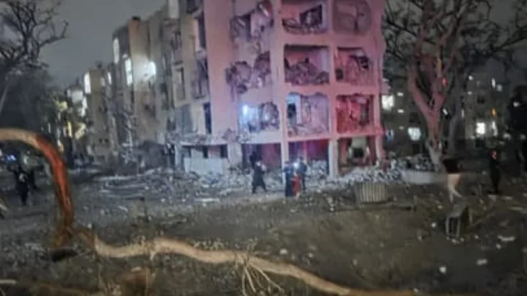 israel iran war missile attack on dimona little india