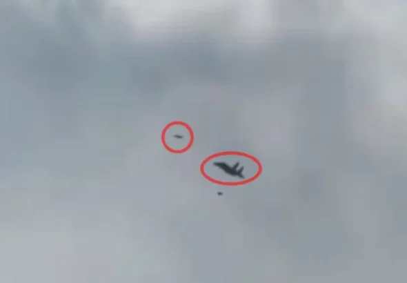 Iran drone evades US F-15 jet in high-speed aerial pursuit, strikes target in Iraq Watch