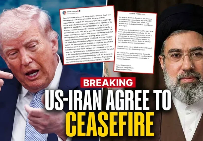 US Iran War Ceasefire Trump Announces 2-Week Ceasefire With Iran Hours Before Deadline
