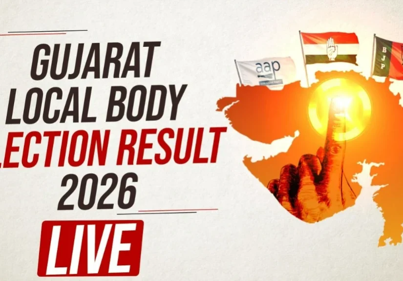 gujarat local body election results