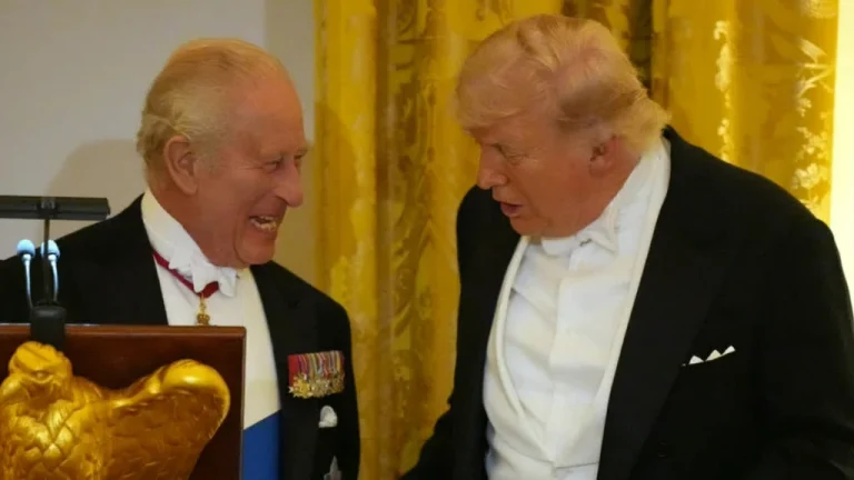 "You'd Be Speaking French": King Charles Roasts Trump At State Dinner