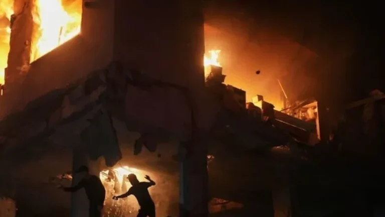 Israel Air Strike on Gaza