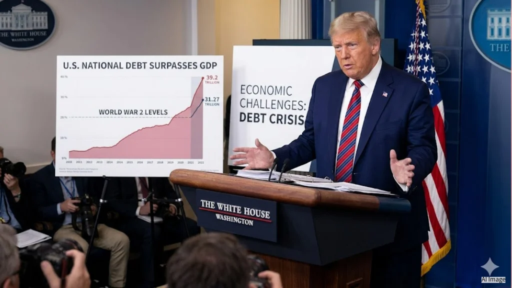 The U.S. debt now exceeds the country s GDP