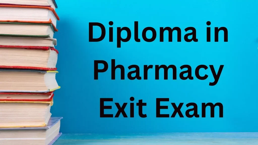 diploma Pharmacy Exit Test