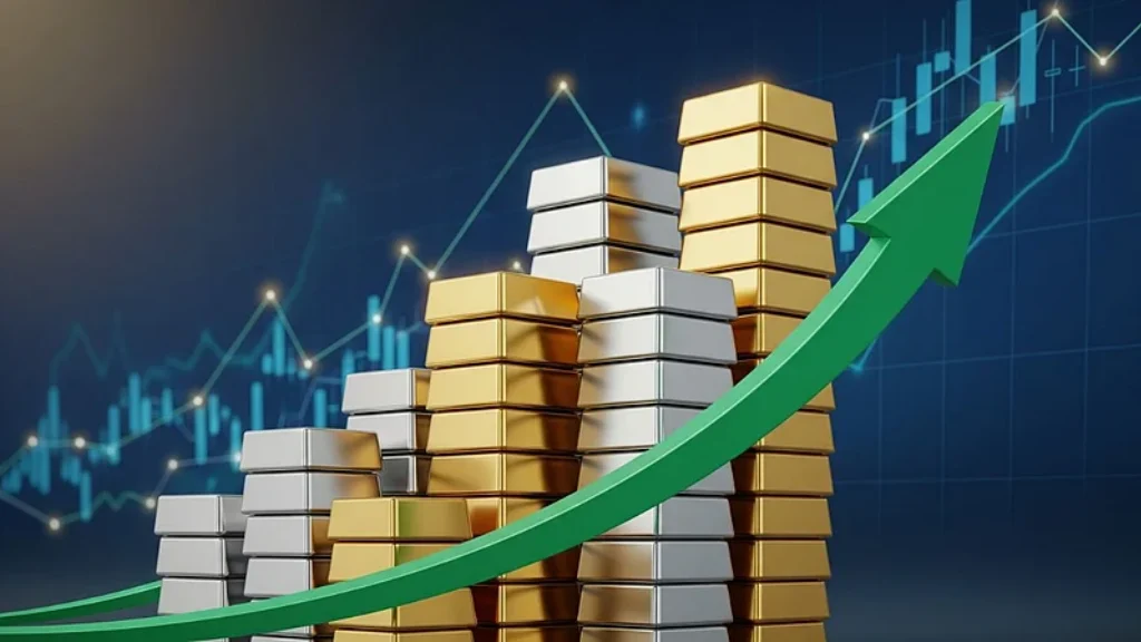 gold silver price hike