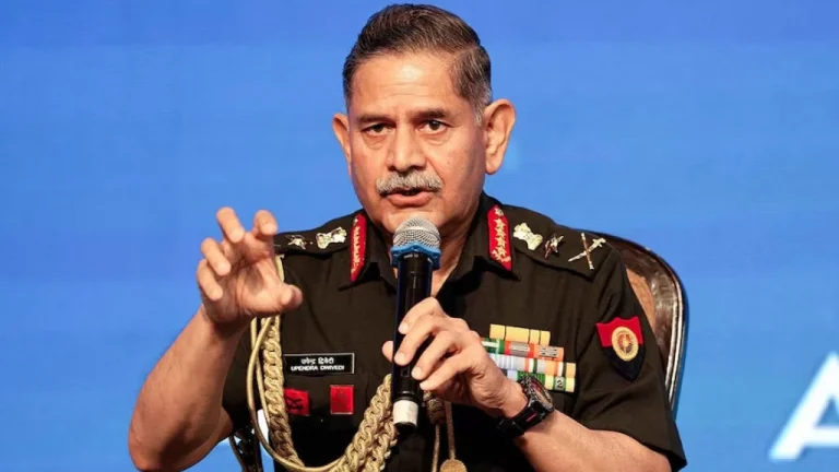 Army Chief General Upendra Dwivedi