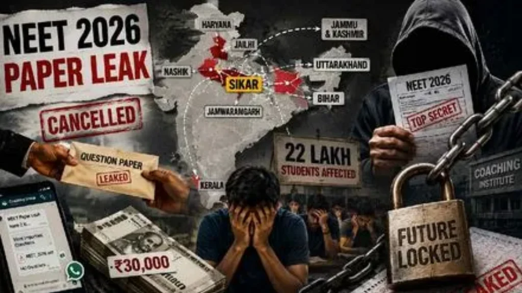 neet 2026 paper leak 30 lakh