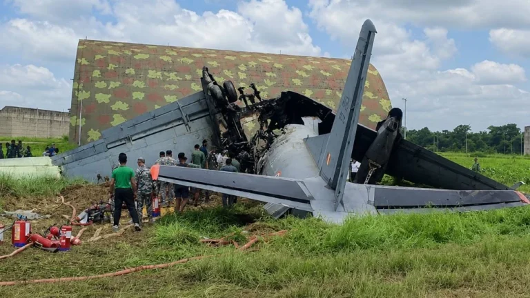 AN-32 aircraft accident while landing at Assam s Jorhat airbase