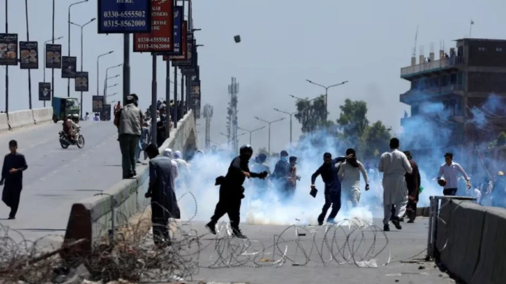 PoK CPEC Protest
