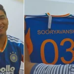 Vaibhav Suryavanshi Jersey