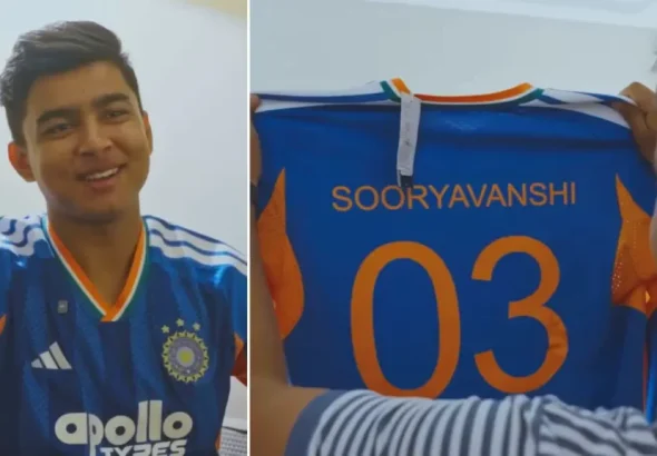 Vaibhav Suryavanshi Jersey