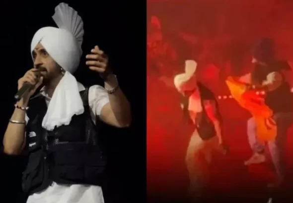 Diljit Dosanjh s San Francisco concert disrupted as pro-Khalistan protester storms stage