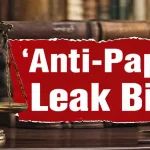 Anti-paper leak bill