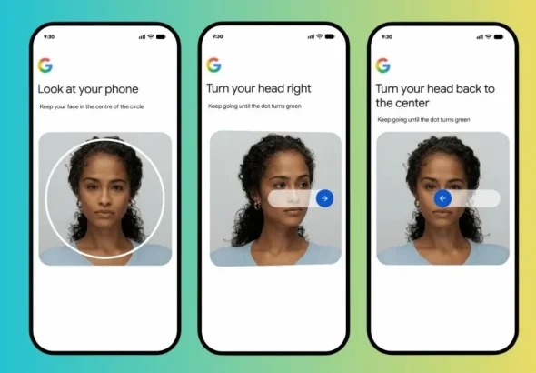 google selfie video verification
