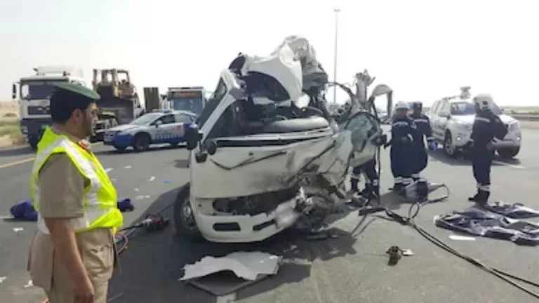 Dubai Emirates Road Crash 6 Indian and 1 Sri Lankan died