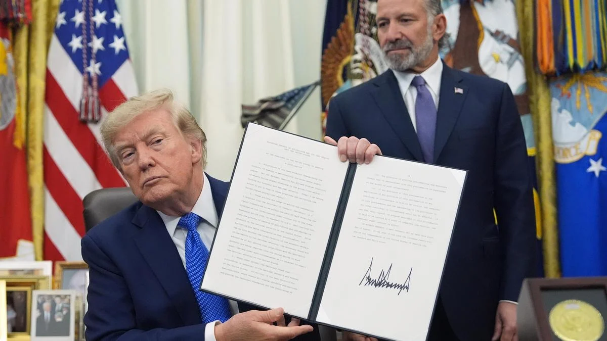 U.S. President Trump signs new orders to limit birthright citizenship