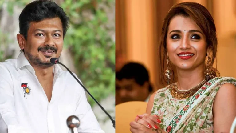 Udhayanidhi Stalin Trisha Krishnan Controversy