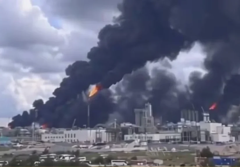 Russia Amur Gas Plant Fire