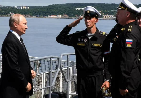 Putin Visit Iturup Island