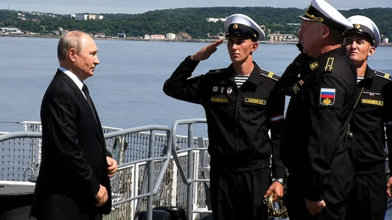 Putin Visit Iturup Island