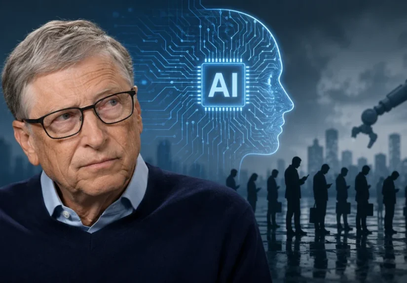 Bill Gates warning about AI risks during NBC Meet the Press interview