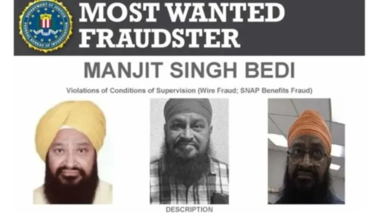 FBI Most Wanted suspect Manjit Singh Bedi arrested in Punjab India