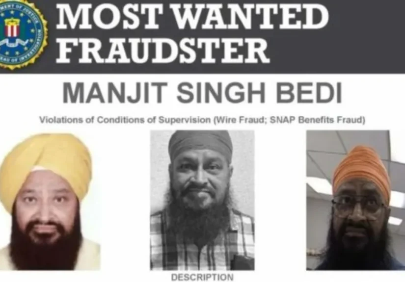 FBI Most Wanted suspect Manjit Singh Bedi arrested in Punjab India