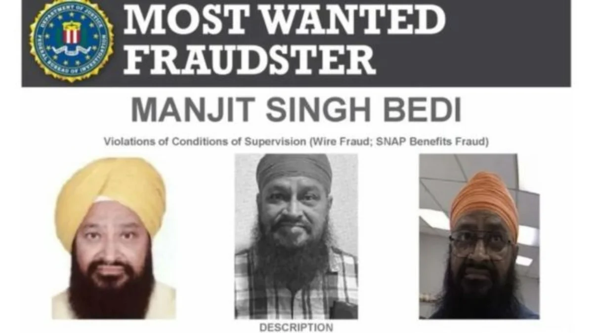 FBI Most Wanted suspect Manjit Singh Bedi arrested in Punjab India