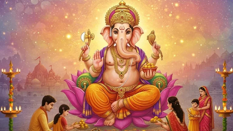 Ganesh Chaturthi celebration