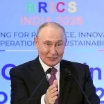 Putin tells BRICS Business Forum Russia hit by over 30000 sanctions, twice all others combined