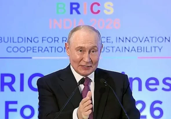 Putin tells BRICS Business Forum Russia hit by over 30000 sanctions, twice all others combined