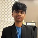 Ashrit Talluri, a 14-year-old student from Alpharetta who scored a perfect 1600 on the SAT exam