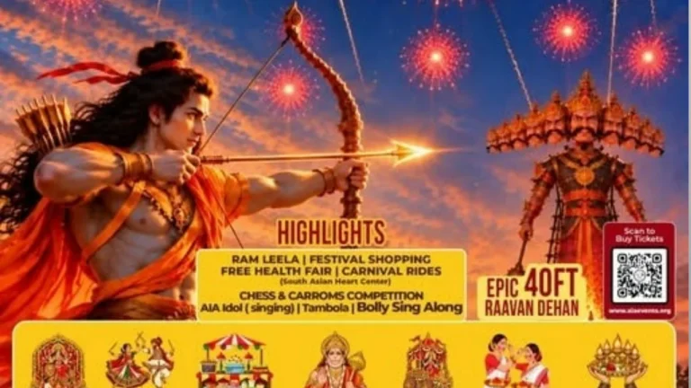 AIA Dussehra Diwali Dhamaka 2026 at Alameda County Fairgrounds Pleasanton