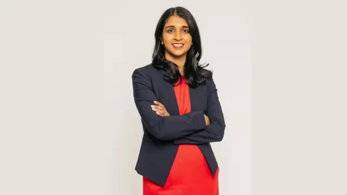 Indian-American candidate Saritha Komatireddy campaigning during the US midterm elections